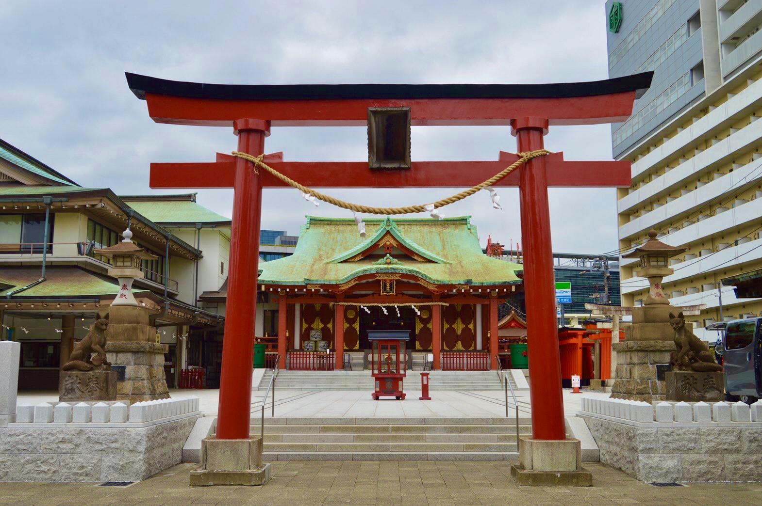 Shrine inari gaijinpot haneda matthew coslett tokyo airport far too